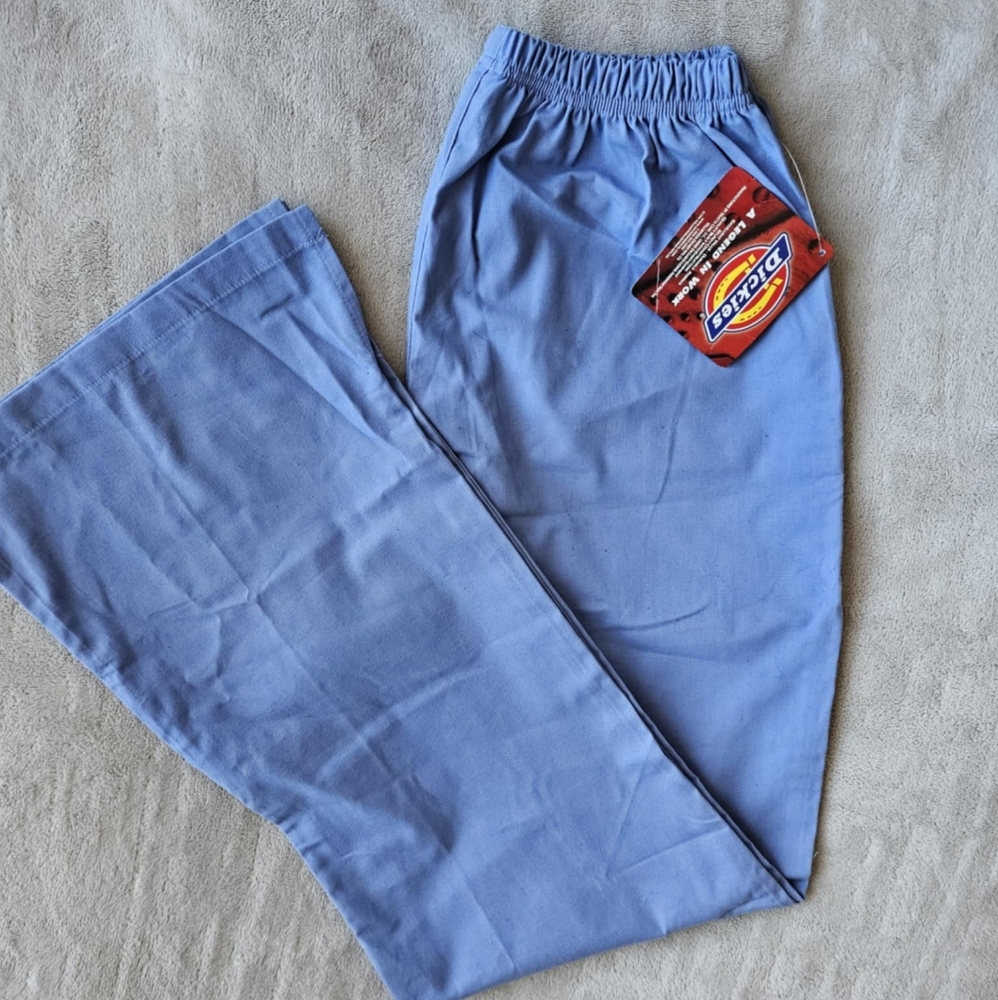 Dickie's workwear medical office pants wide legged unisex trousers